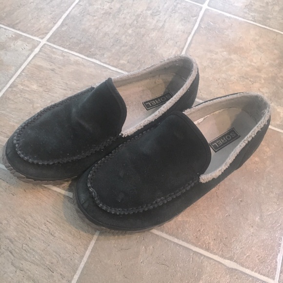 sorel mens slippers size 10